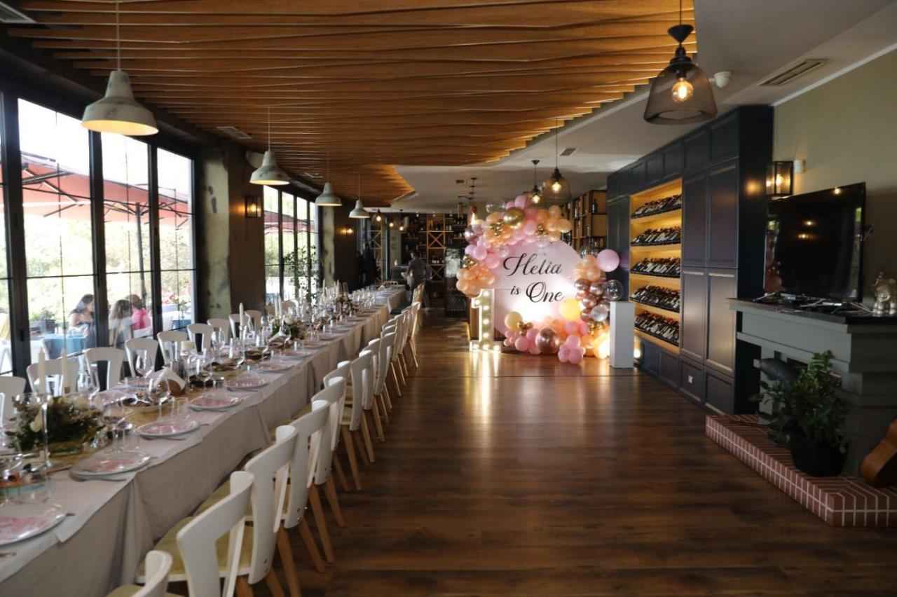 Villa D Hotel-Restaurant-Private Beach Dıraç Dış mekan fotoğraf